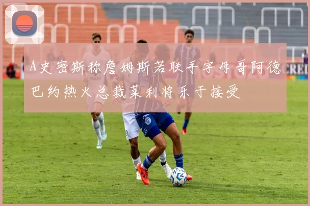 A史密斯称詹姆斯若联手字母哥阿德巴约热火总裁莱利将乐于接受